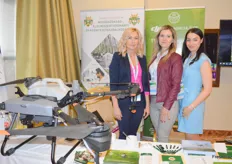 Representing the University of Debreceni’s Land use and Precision Technical Institute headed by Dr Adrienn Szeles, Eva Horvath a PhD student and Dalma Racz. The institute is preparing to offer a drone training discipline.